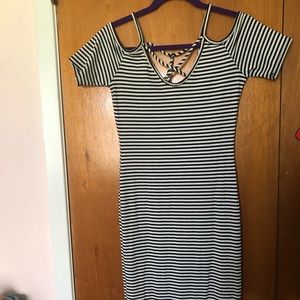 Off the shoulder dress